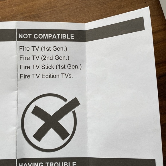 Voice remote control replacement for Amazon fire stick 2nd generation see models - Picture 4 of 7